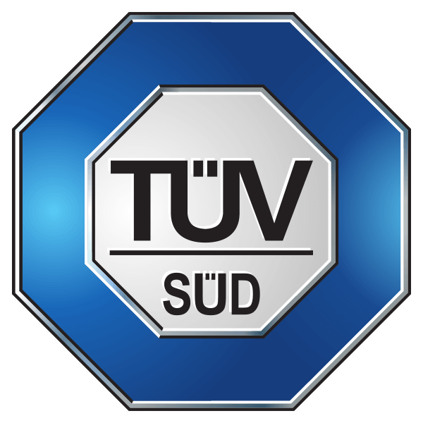 TÜV-Approval for proper remarking according to AD 2000-data sheet W0 / TRD 100
